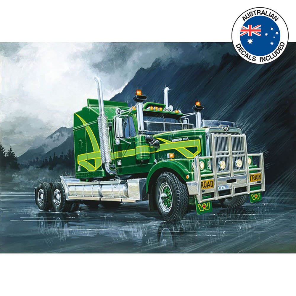 1:24 ITALERI AUSTRALIAN TRUCK Western Star Plastic Model Kit