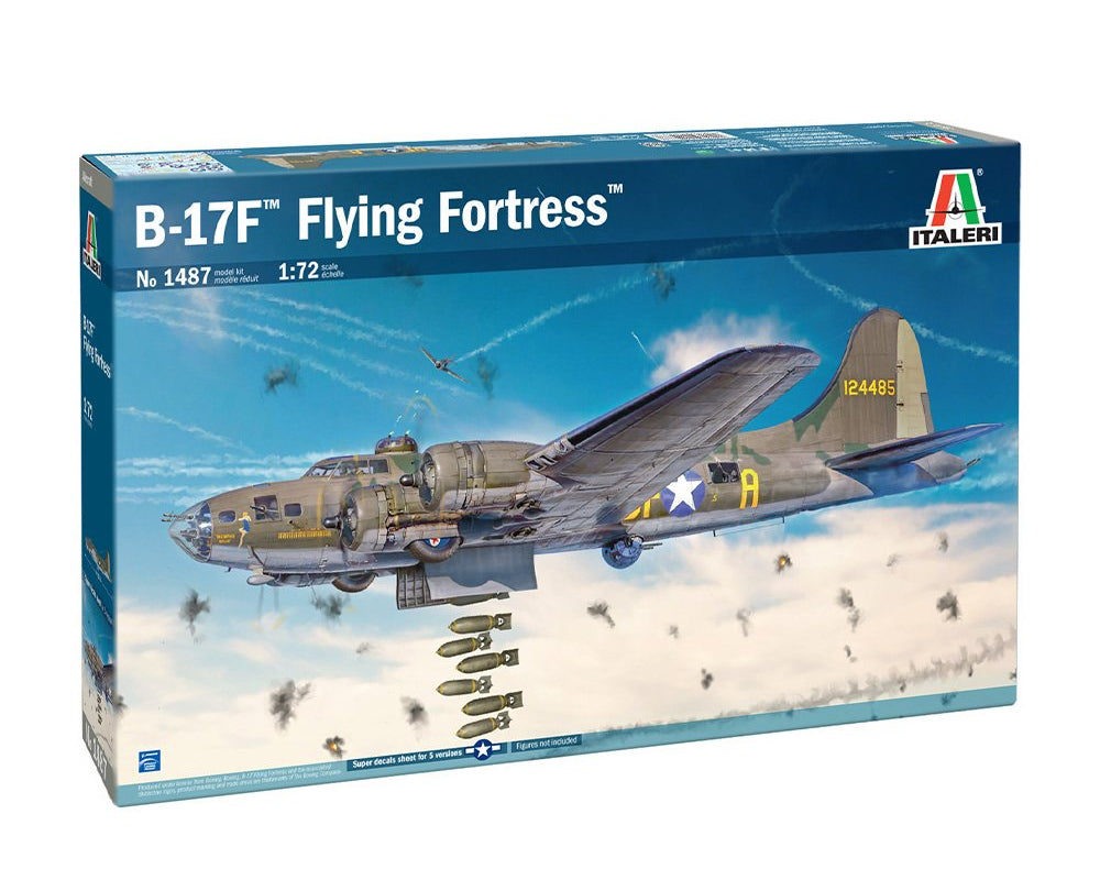 1:72 ITALERI B-17F FLYING FORTRESS Plastic Model Kit