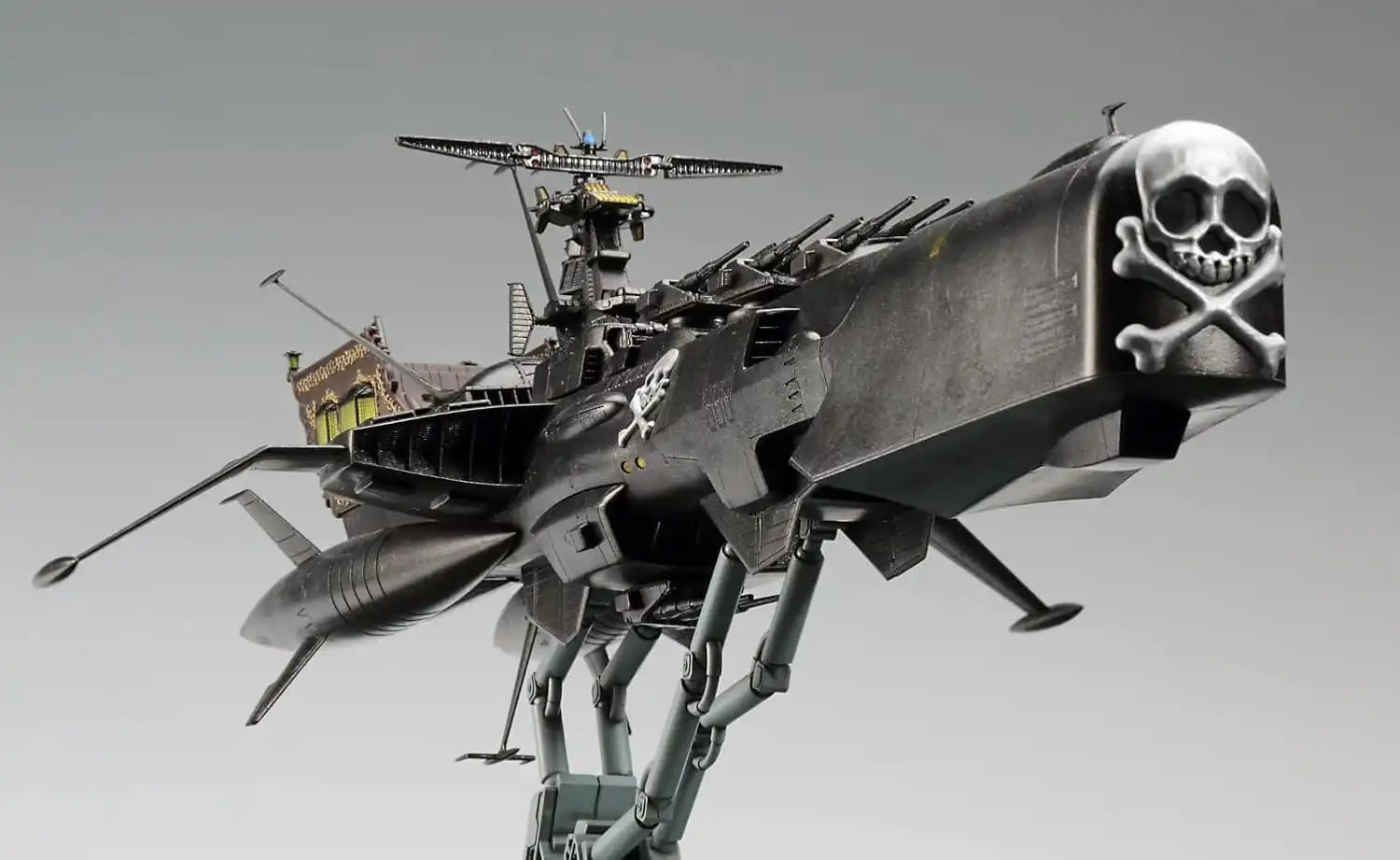 1:1500 CAPTAIN HARLOCK SPACE PIRATE DIMENSION VOYAGE Battleship ARCADIA Attack Enhanced Type