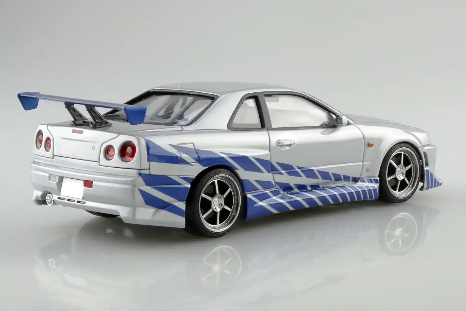 1:24 AOSHIMA Fast & Furious R34 SKYLINE GT-R