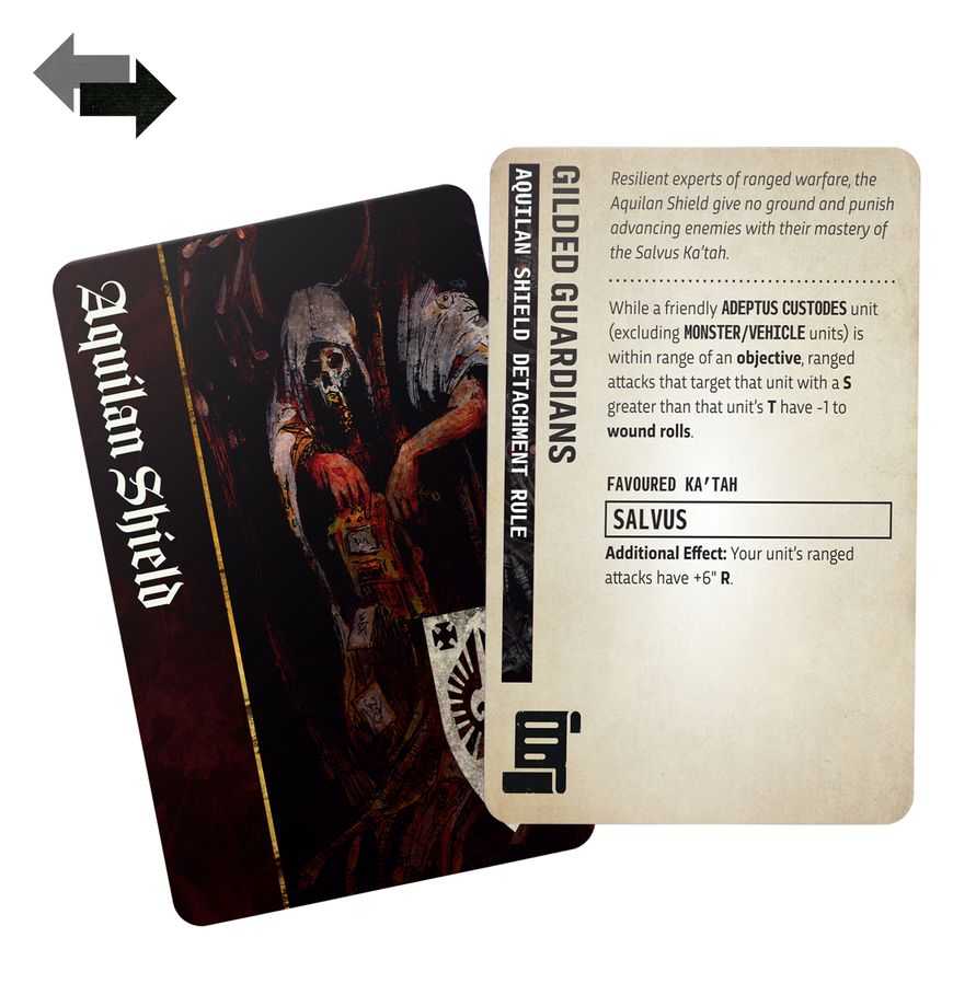 WARHAMMER 40K Command Pack: Adeptus Custodes