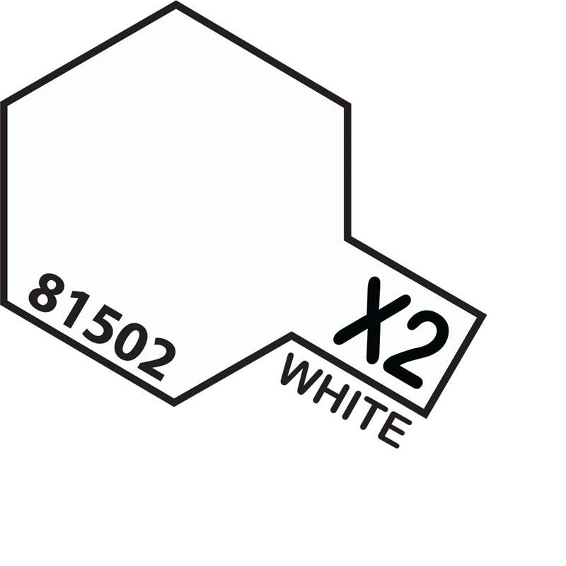 Tamiya Mini X-2 WHITE 10ml Acrylic Paint