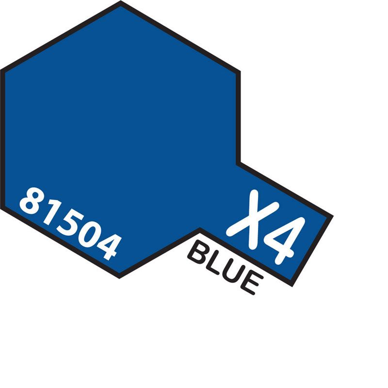 Tamiya Mini X-4 BLUE 10ml Acrylic Paint