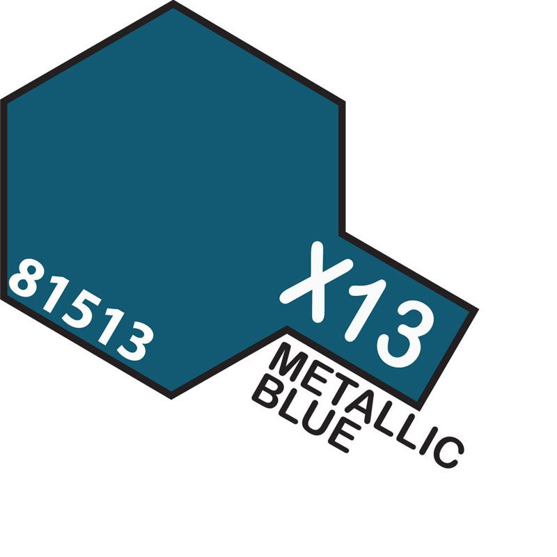 Tamiya Mini X-13 METALLIC BLUE 10ml Acrylic Paint