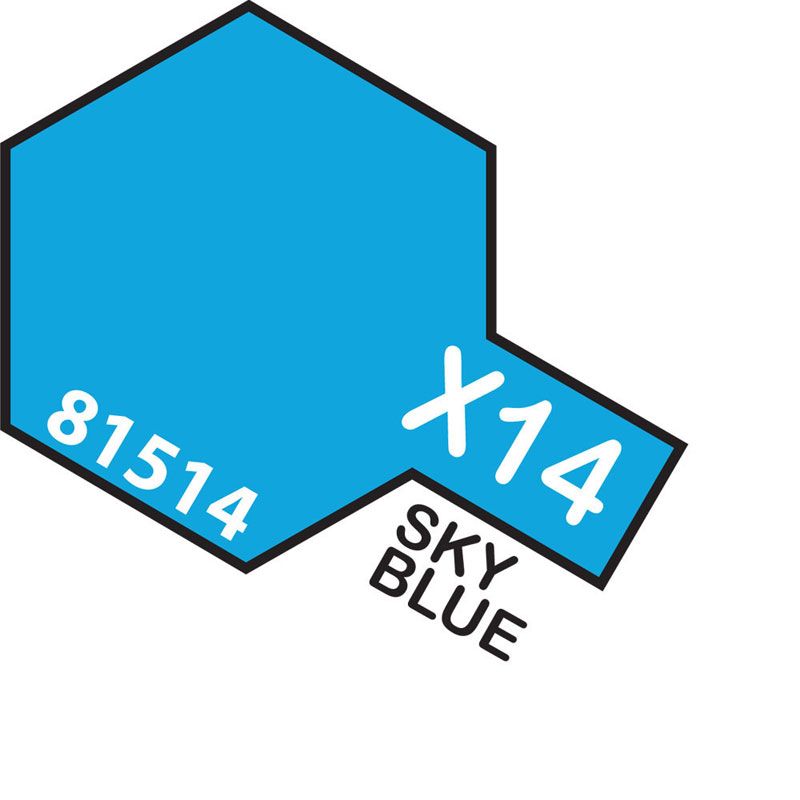 Tamiya Mini X-14 SKY BLUE 10ml Acrylic Paint