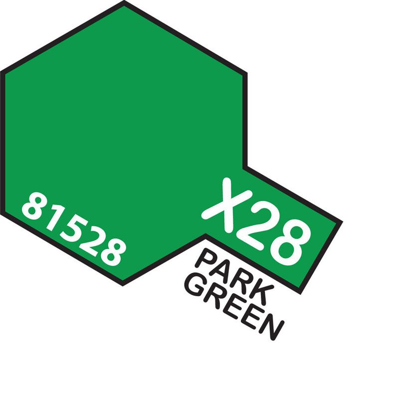Tamiya Mini X-28 PARK GREEN 10ml Acrylic Paint