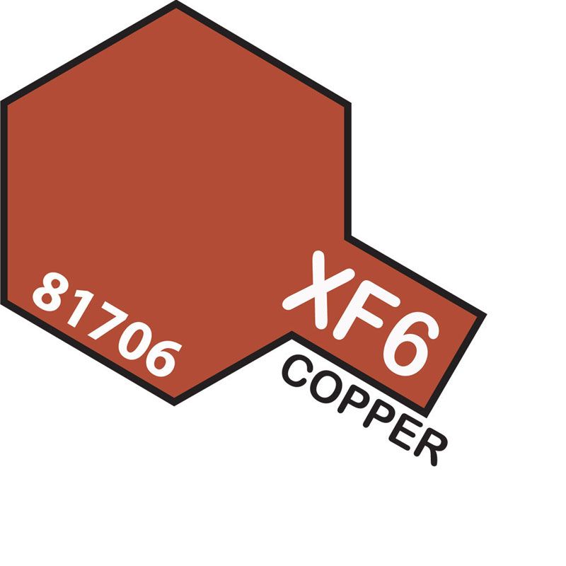 Tamiya Mini XF-6 COPPER 10ml Acrylic Paint