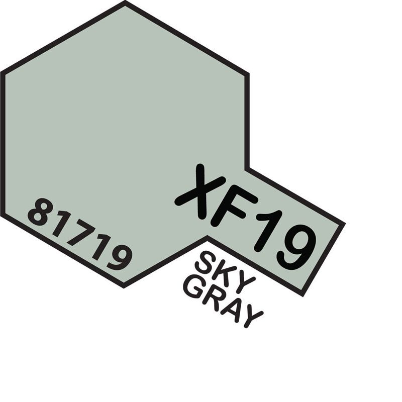 Tamiya Mini XF-19 SKY GREY 10ml Acrylic Paint