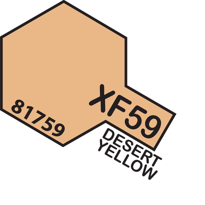 Tamiya Mini XF-59 DESERT YELLOW 10ml Acrylic Paint