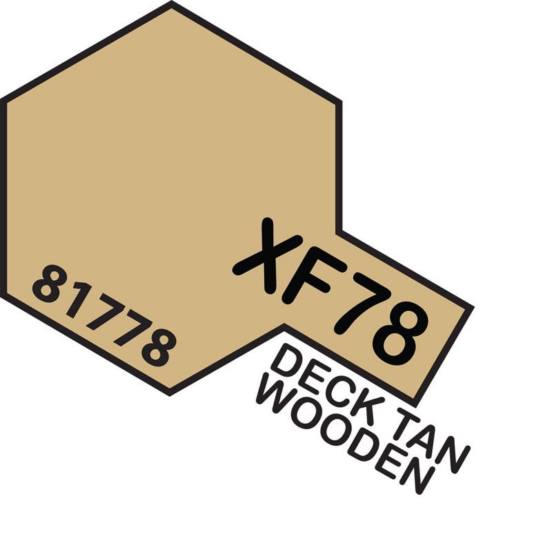 Tamiya Mini XF-78 WOODEN DECK TAN 10ml Acrylic Paint