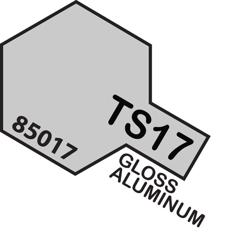 TAMIYA TS-17 GLOSS ALUMINUM Spray Paint