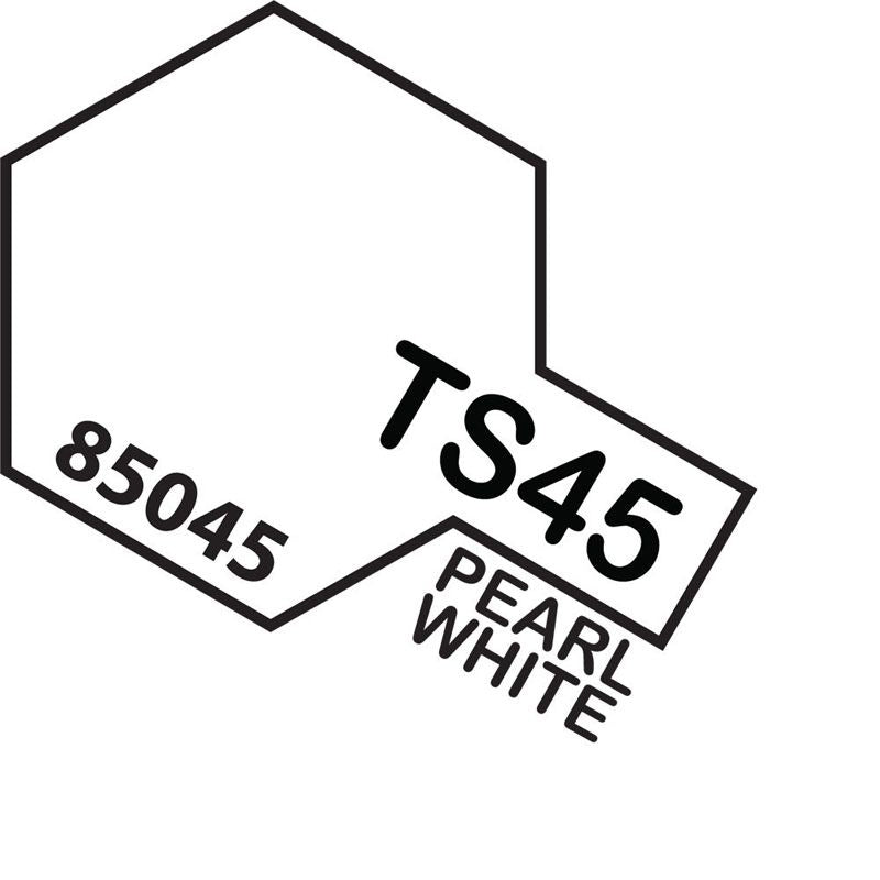 TAMIYA TS-45 PEARL WHITE Spray Paint