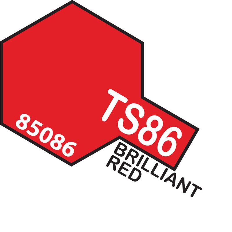 TAMIYA TS-86 PURE RED Spray Paint