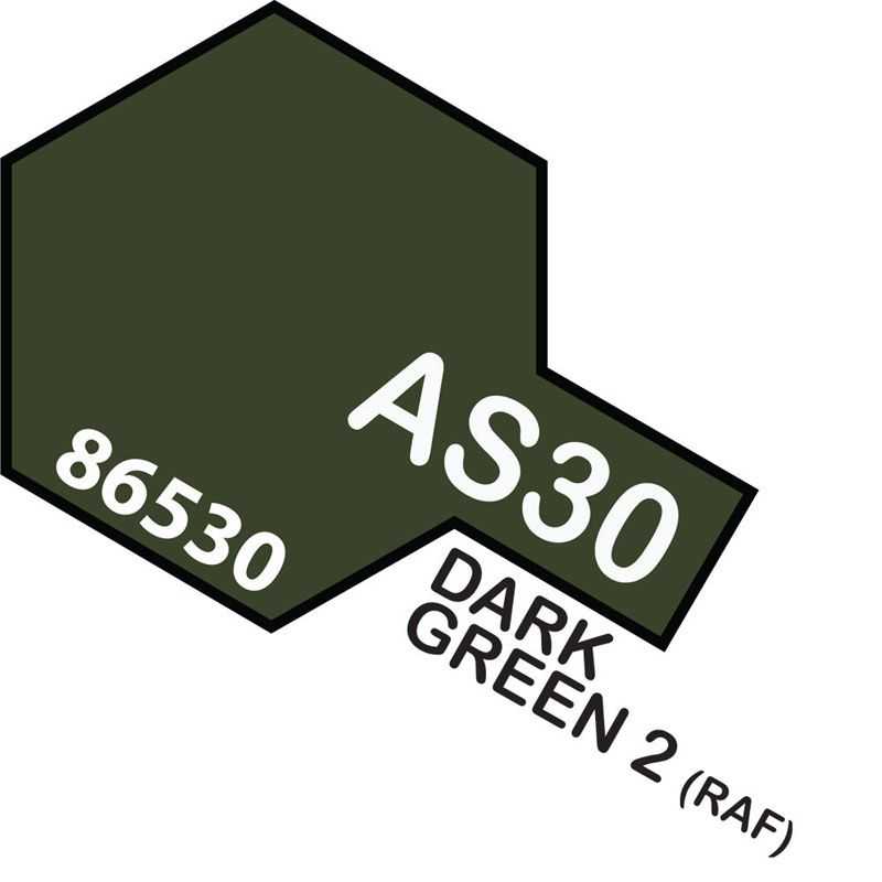 TAMIYA AS-30 DARK GREEN 2 RAF SPRAY PAINT