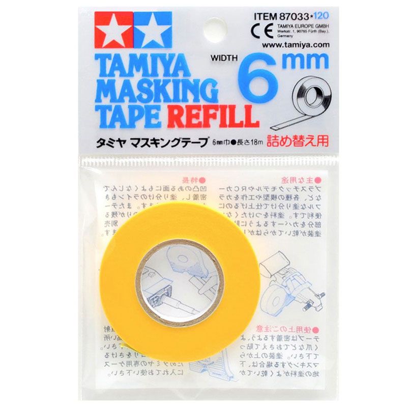 TAMIYA MASKING TAPE REFILL 6MM