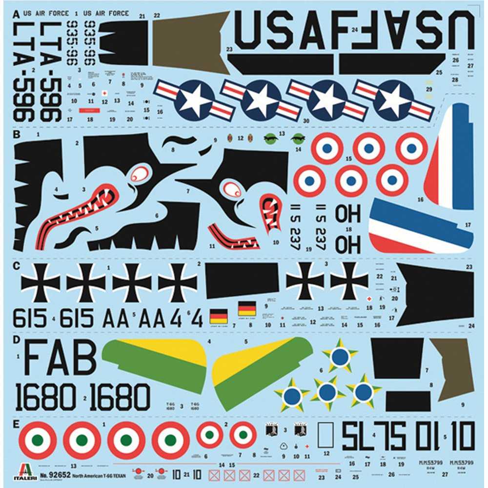 1:48 ITALERI T-6G TEXAN