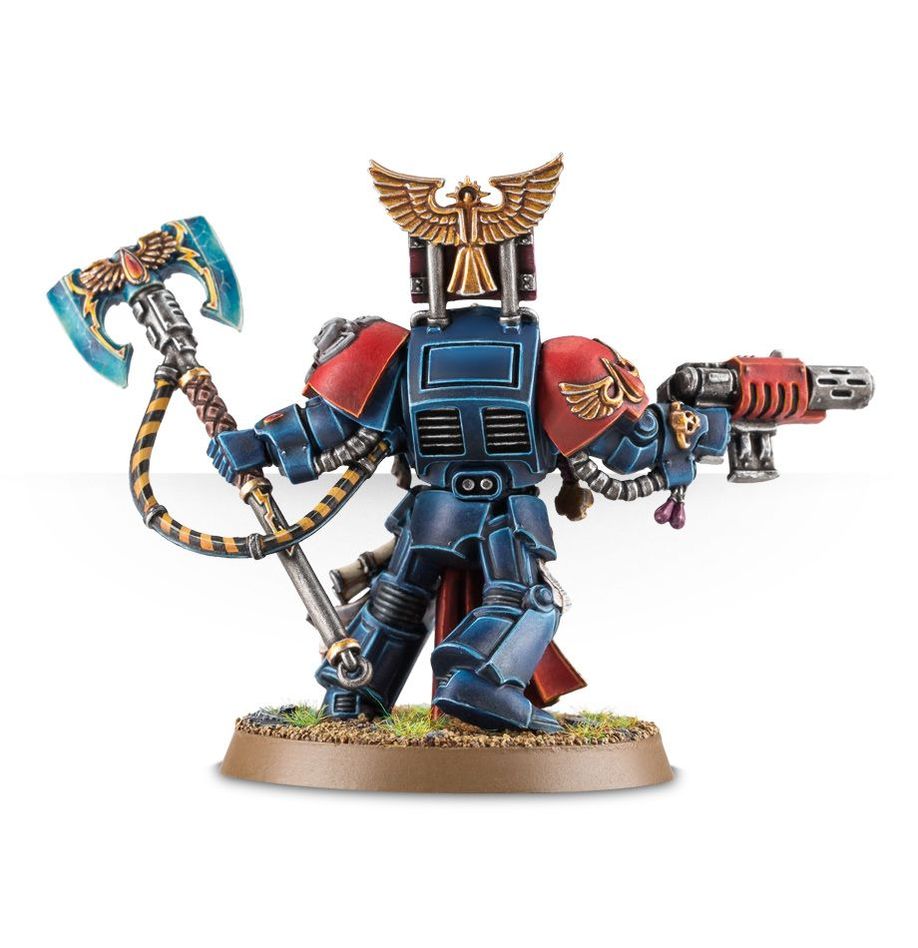 WARHAMMER 40K Blood Angels Librarian in Terminator Armour