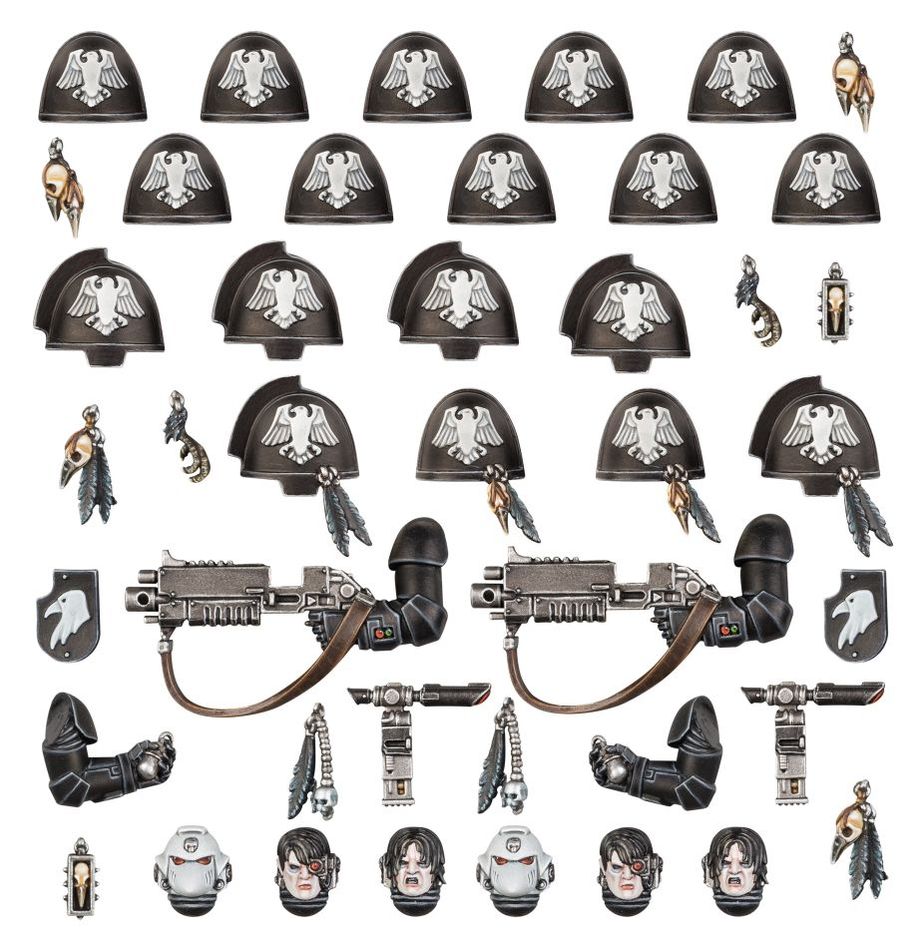 WARHAMMER 40K Raven Guard Primaris Upgrades and Transfers