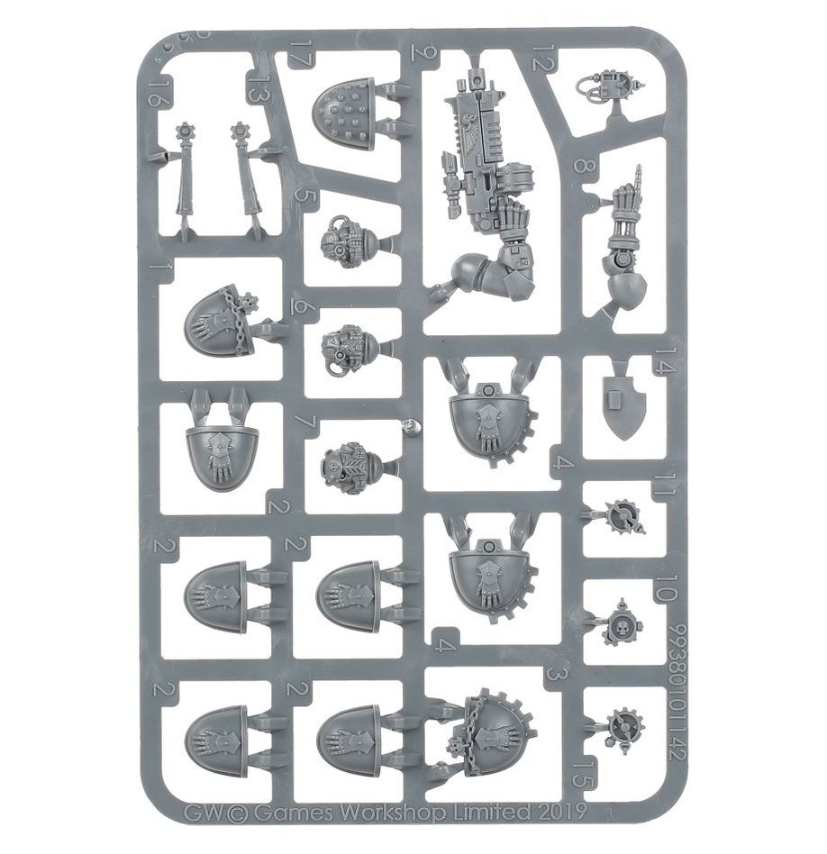 WARHAMMER 40K Iron Hands Primaris Upgrades and Transfers