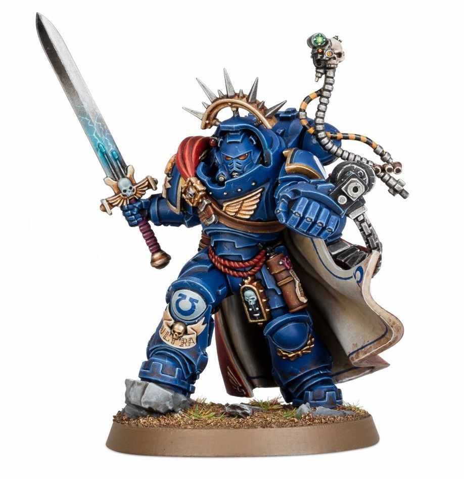 WARHAMMER 40K Space Marines: Captain in Gravis Armour