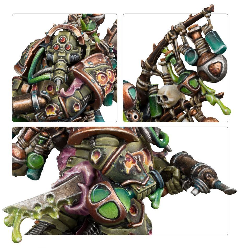 WARHAMMER 40K Death Guard: Biologus Putrifier