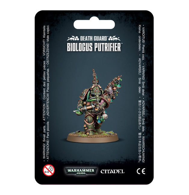 WARHAMMER 40K Death Guard: Biologus Putrifier
