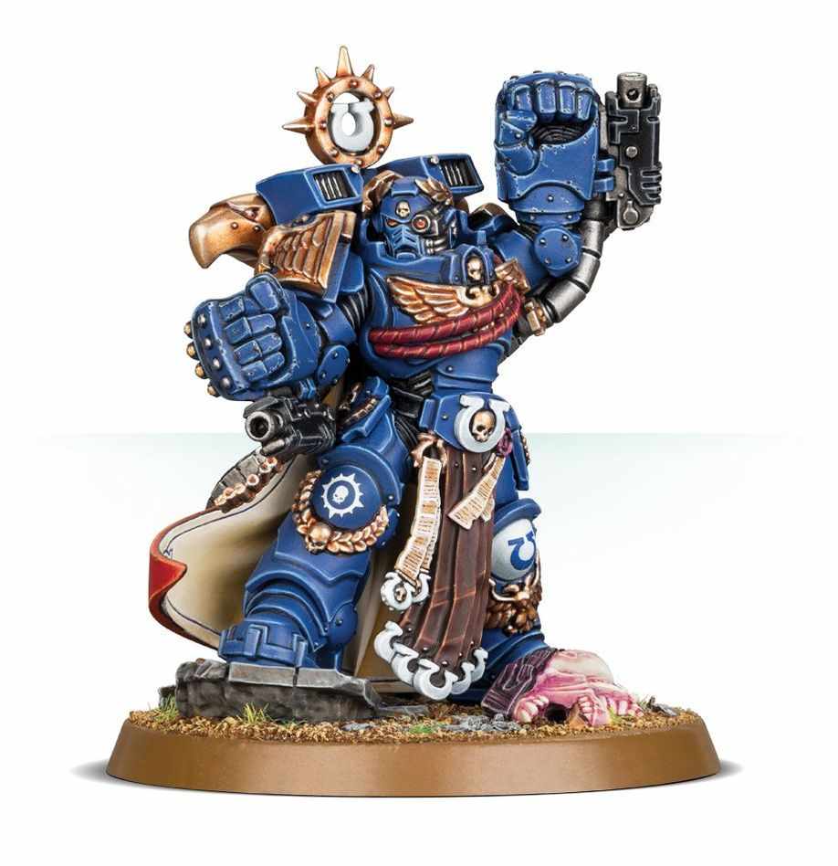 WARHAMMER 40K Ultramarines: Marneus Calgar with Victrix Honour Guard