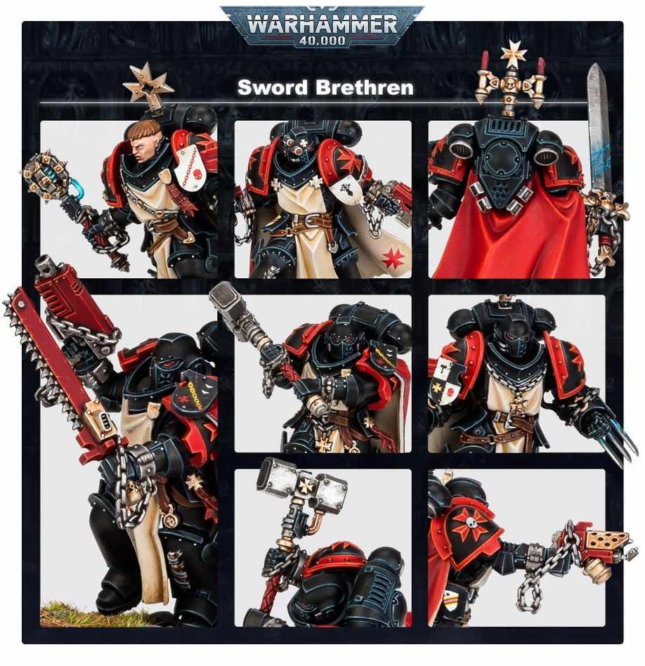 WARHAMMER 40K Black Templars: Sword Brethren