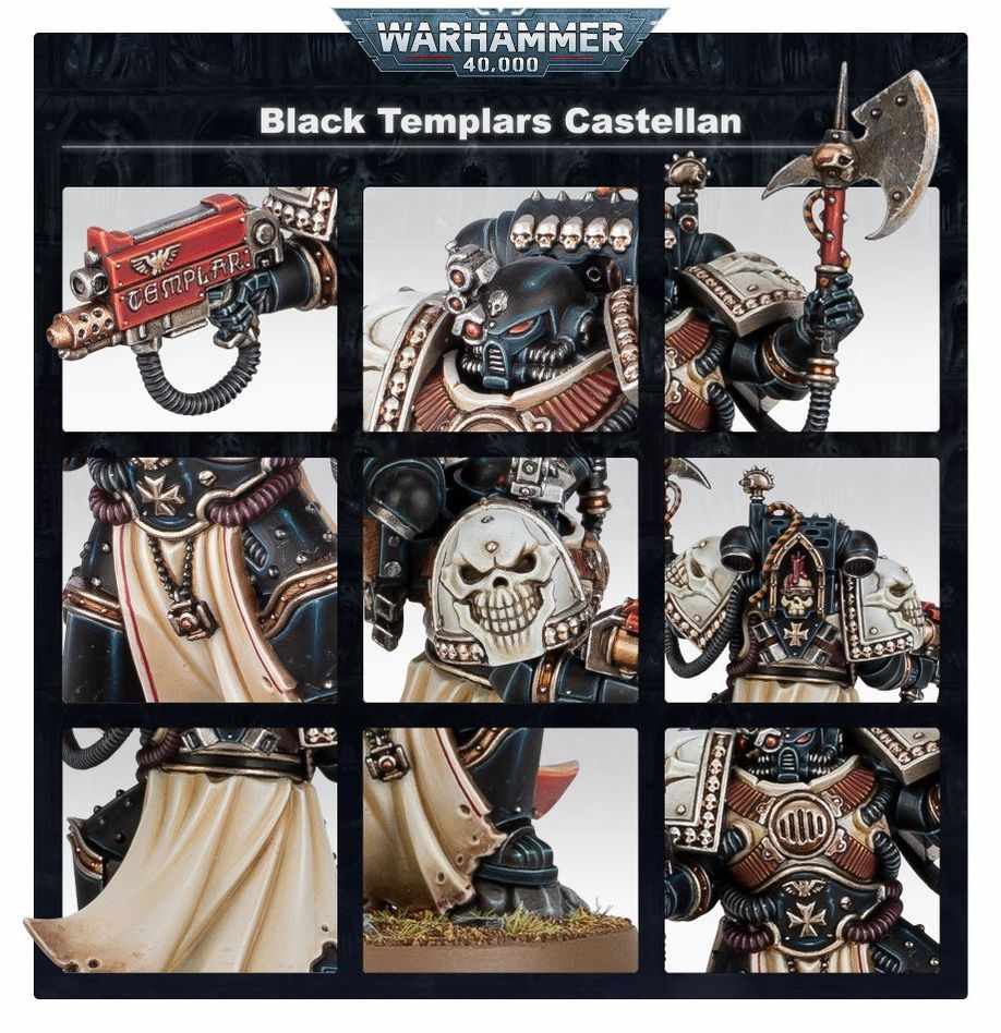 WARHAMMER 40k Black Templars: Castellan