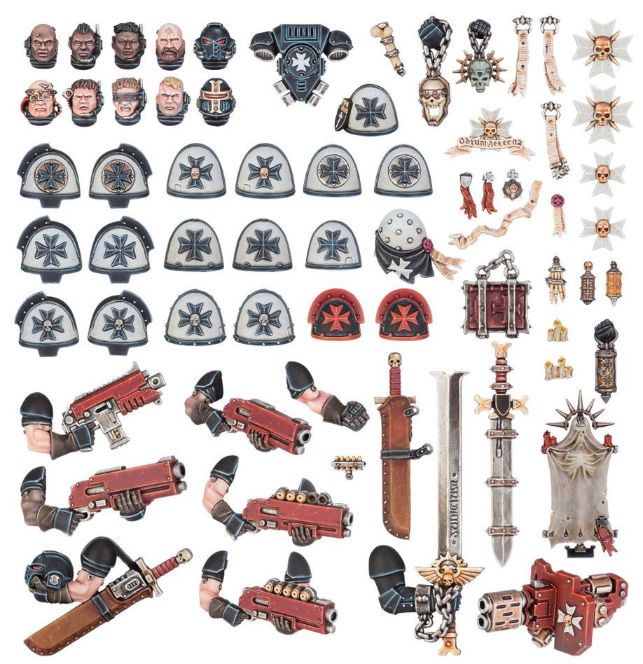 Warhammer 40K Black Templars: Upgrades and Transfers