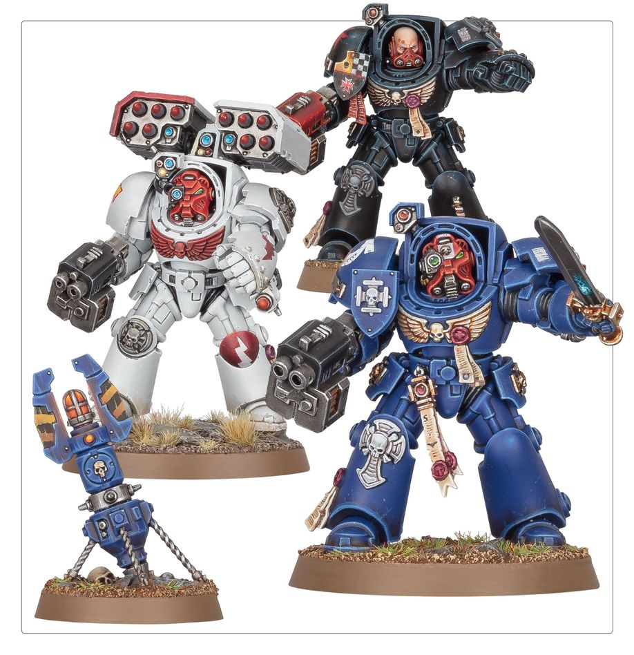 WARHAMMER 40K Space Marines Terminator Squad