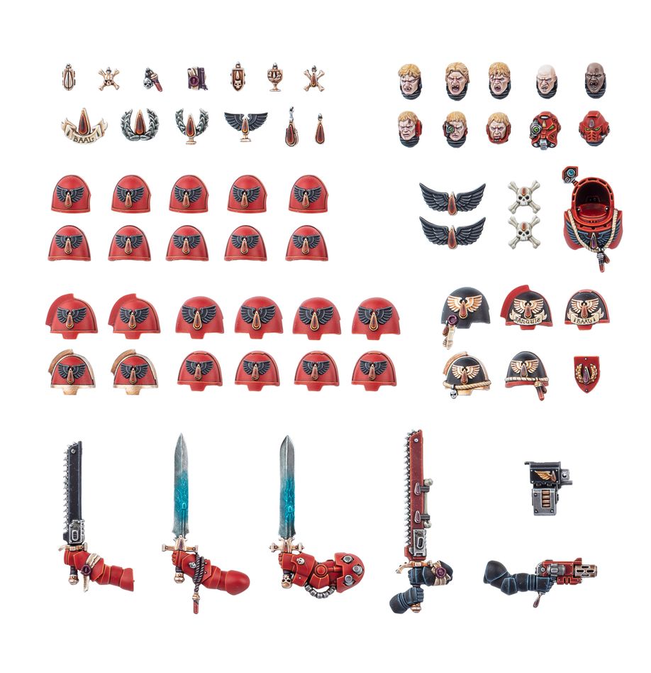 WARHAMMER 40K Blood Angels Upgrades and Transfers