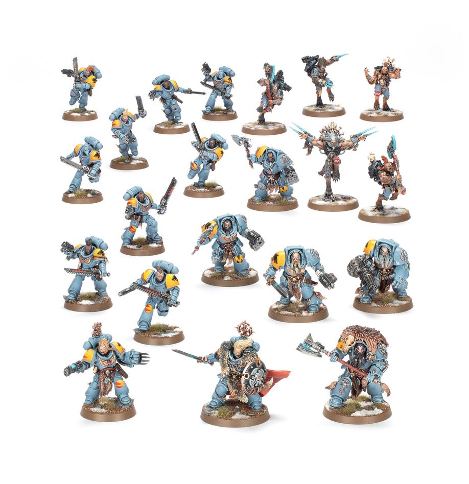 WARHAMMER 40K Combat Patrol: Space Wolves