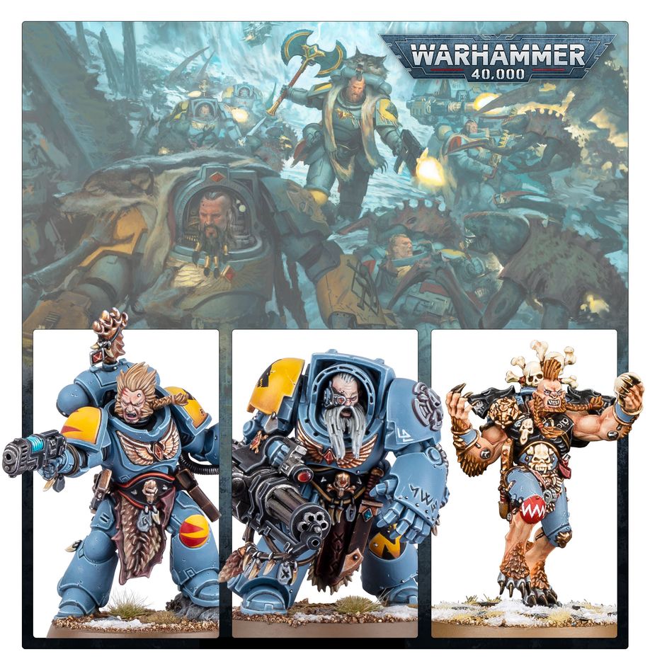 WARHAMMER 40K Combat Patrol: Space Wolves