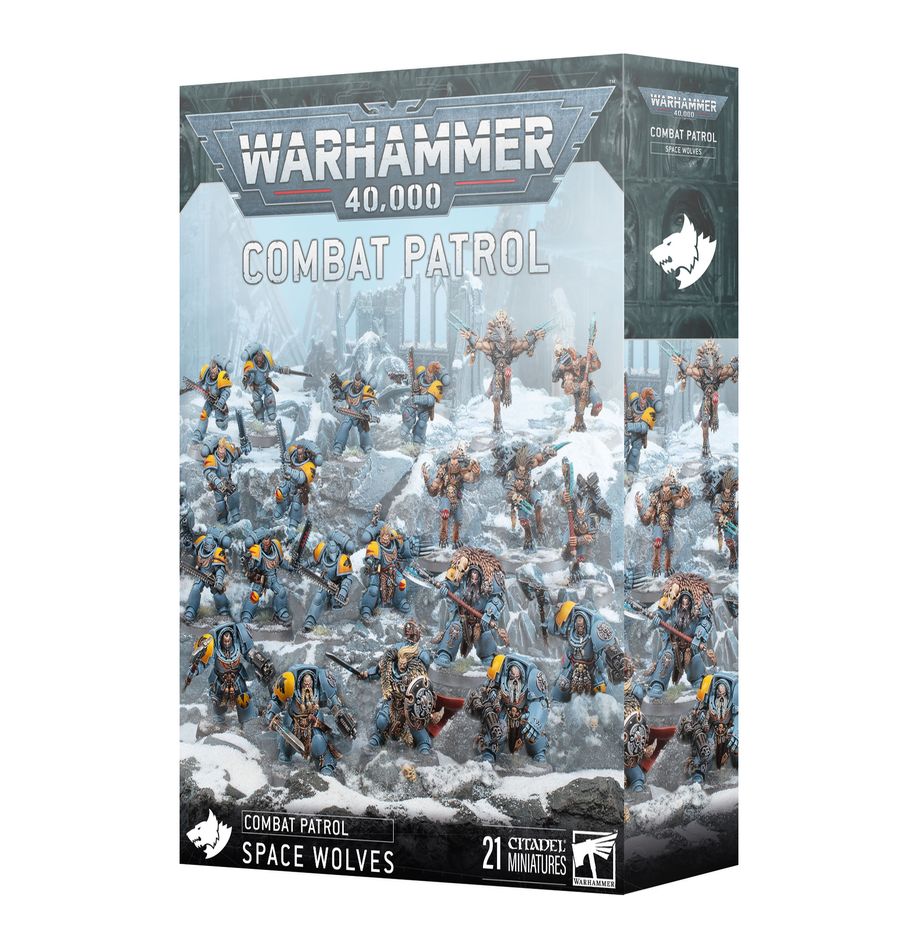 WARHAMMER 40K Combat Patrol: Space Wolves