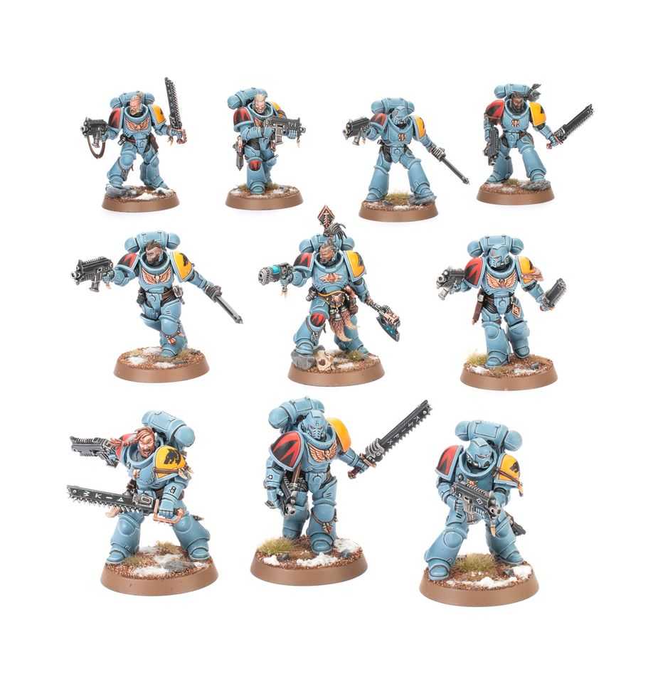 WARHAMMER 40K Space Wolves: Grey Hunters