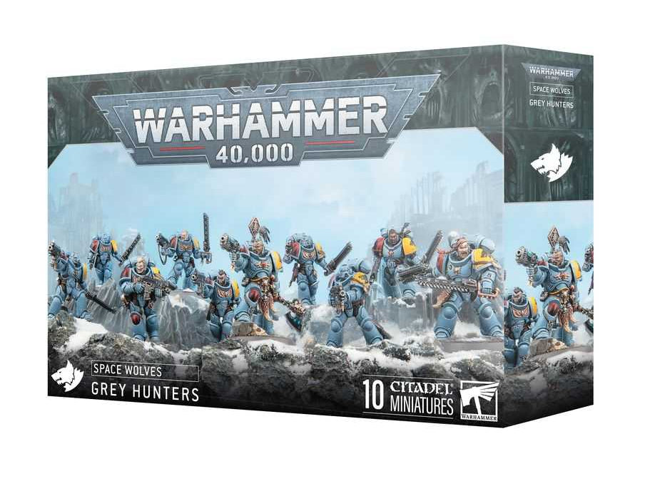 WARHAMMER 40K Space Wolves: Grey Hunters