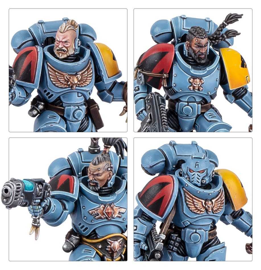 WARHAMMER 40K Space Wolves: Grey Hunters