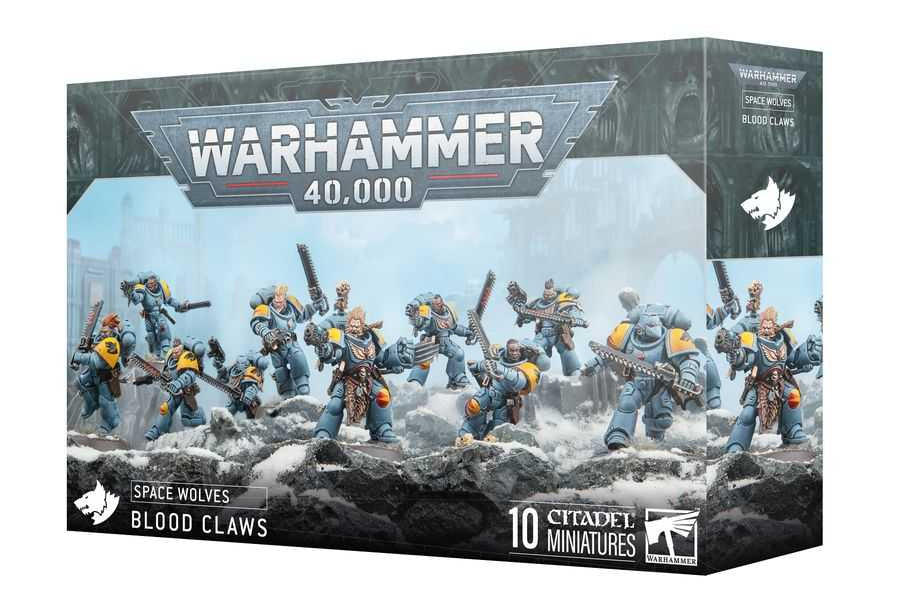 WARHAMMER 40K Space Wolves: Blood Claws