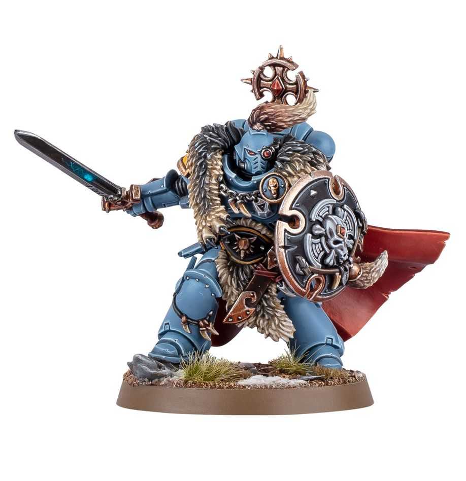 WARHAMMER 40K Space Wolves: Wolf Guard Battle Leader