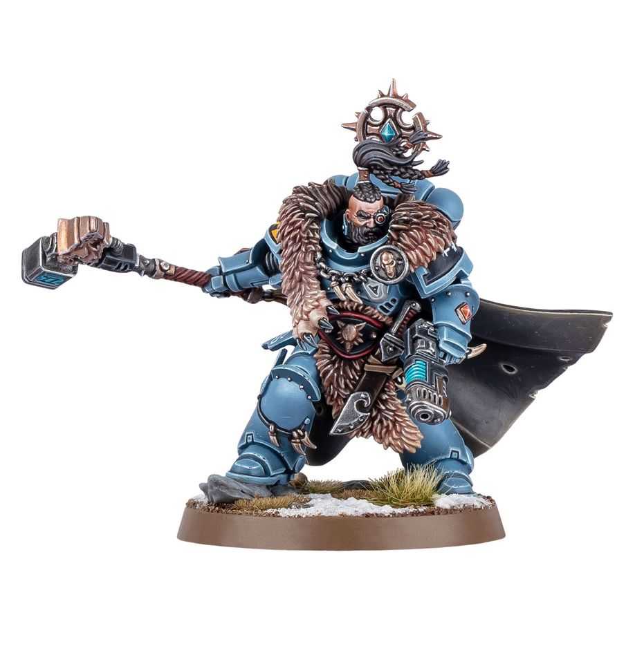 WARHAMMER 40K Space Wolves: Wolf Guard Battle Leader