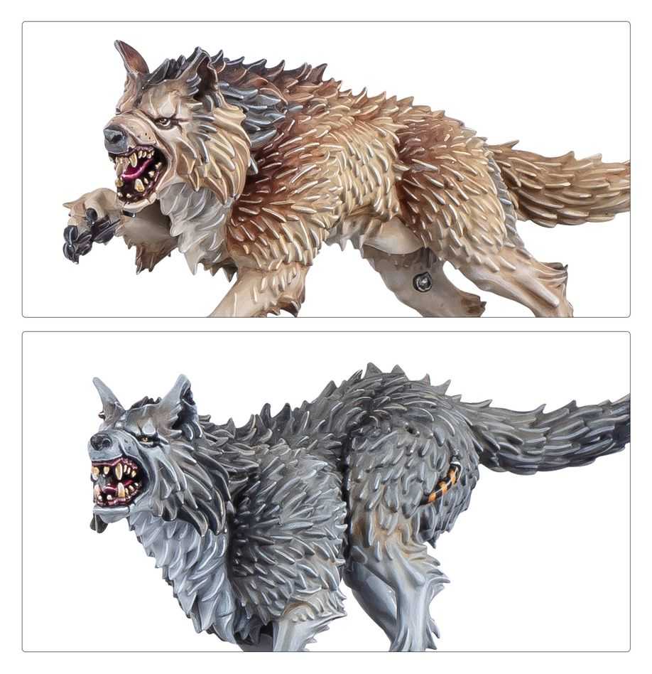 WARHAMMER 40K Space Wolves: Wolf Guard Headtakers