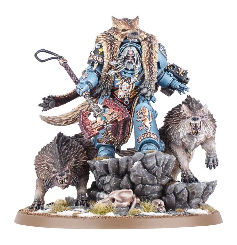 WARHAMMER 40K Space Wolves: Logan Grimnar