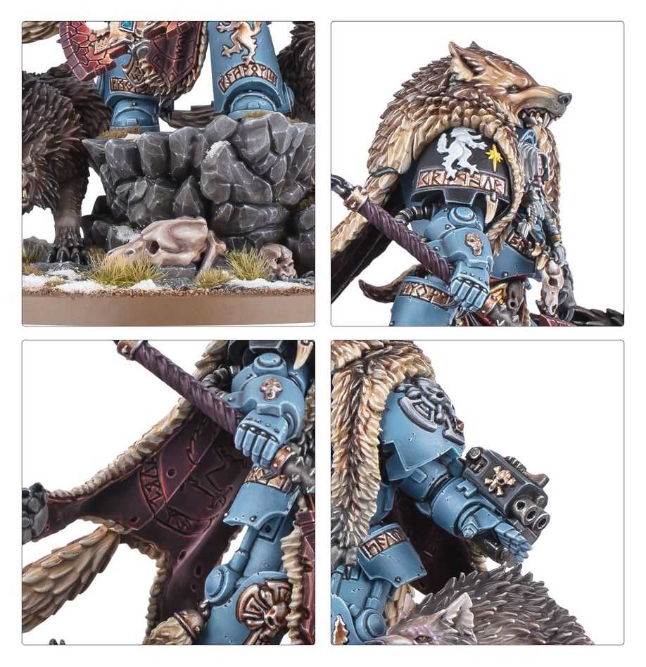 WARHAMMER 40K Space Wolves: Logan Grimnar