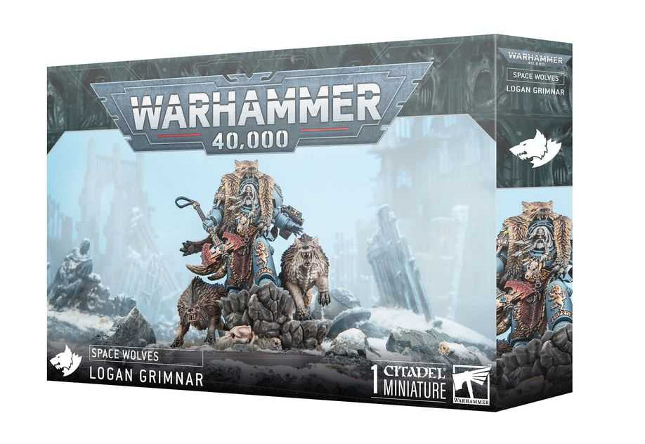 WARHAMMER 40K Space Wolves: Logan Grimnar