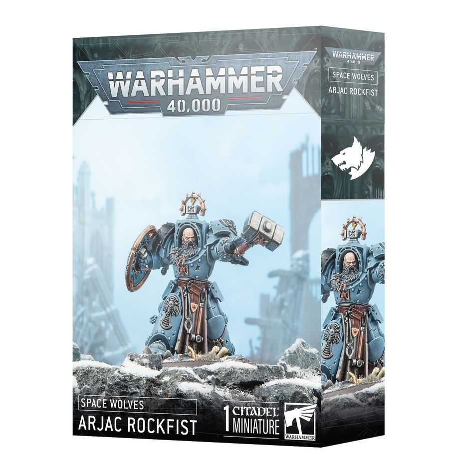 WARHAMMER 40K Space Wolves: Arjac Rockfist