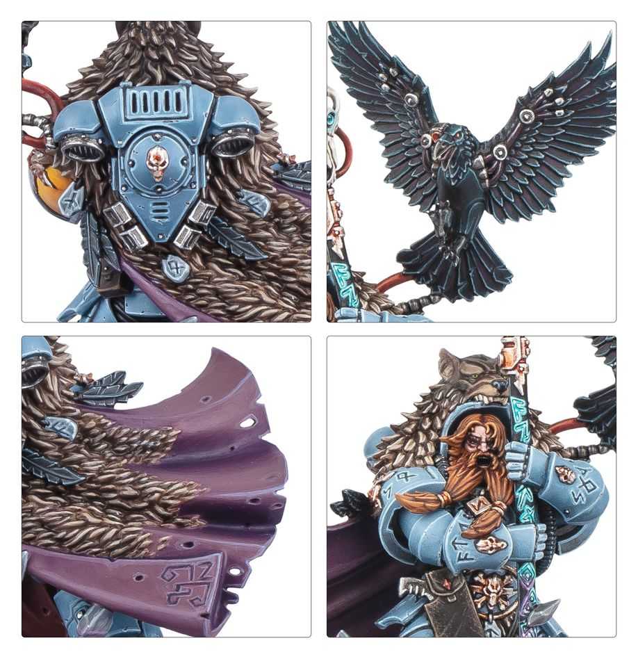 WARHAMMER 40K Space Wolves: Njal Stormcaller