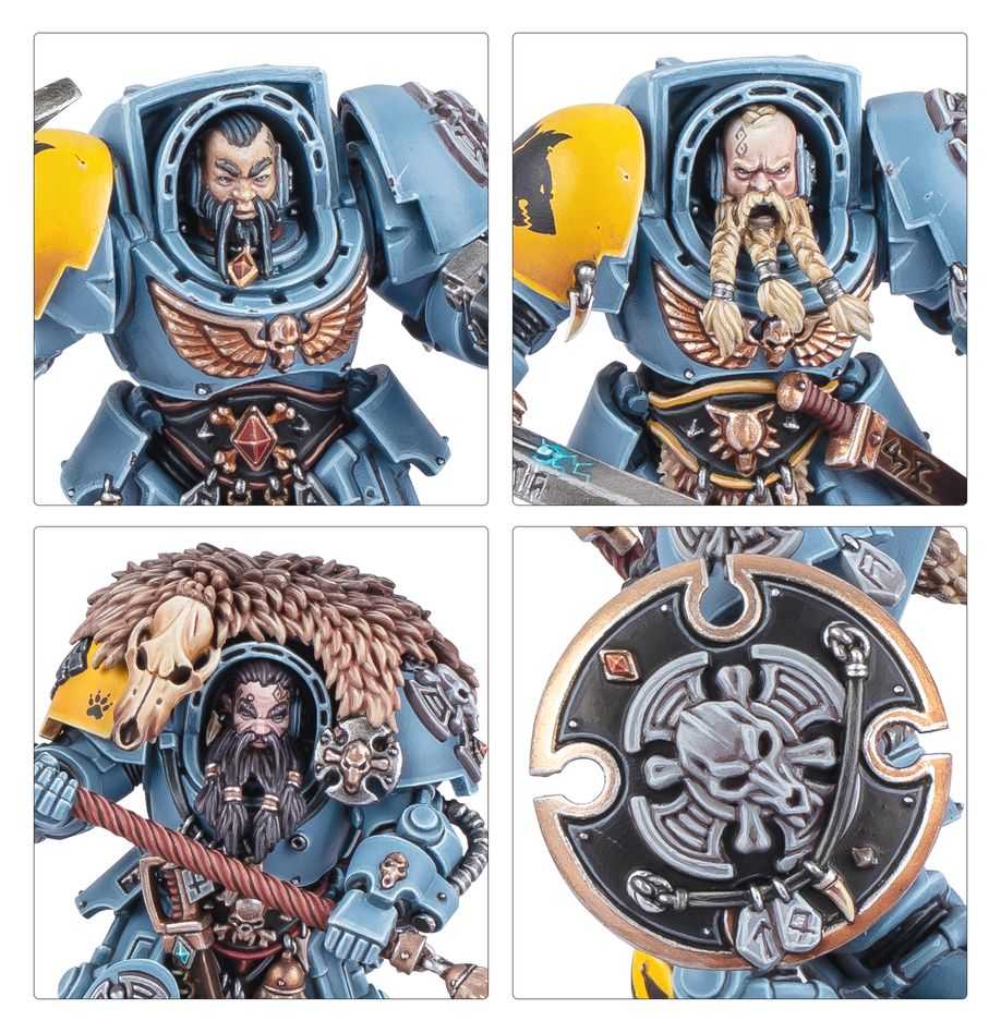 WARHAMMER 40K Space Wolves: Wolf Guard Terminators