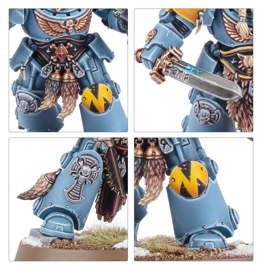 WARHAMMER 40K Space Wolves: Wolf Guard Terminators