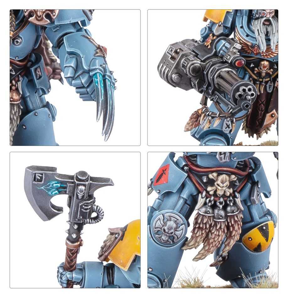WARHAMMER 40K Space Wolves: Wolf Guard Terminators